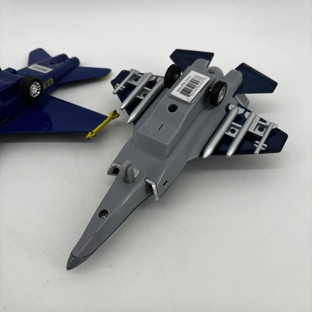 Vtg Mixed Brand Lot Of Diecast Toy Military Airplane Jets Airforce Planes